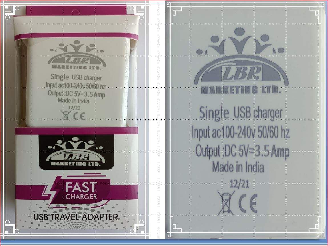 ADAPTER FAST CHARGER (3.5) WITH ....